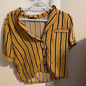 Forever 21 stripped blouse